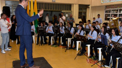 La Banda Sinfónica de Salamina (Caldas) recibió apoyo económico para fortalecer su parte instrumental 