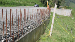 Obras entre Termales y Acuaparque en la vía Manizales - Gallinazo siguen en veremos 