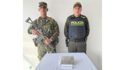 Les tocó dejar abandonada la marihuana que llevaban en la vía Manizales - Murillo, cerca del Nevado del Ruiz