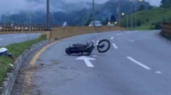Lunes accidentado para los motociclistas en Manizales, uno permanece en delicado estado de salud 