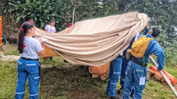 Encuentro de la Cruz Roja en Chinchiná: jóvenes fortalecen sus habilidades en campamentación