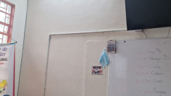 Vendaval azotó hasta este colegio en Caldas, autoridades llegan al lugar para analizar cantidad de daños 