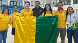 Patinadores artísticos de Caldas sumaron cinco podios en el Campeonato Nacional de Sabaneta (Antioquia)