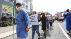 Estudiantes de colegios de Manizales se toman las calles: conozca sus motivos y mensajes 