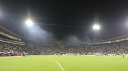 Nueva iluminación del estadio Palogrande de Manizales: seis meses apagada, la obra sigue suspendida