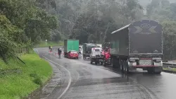 Vía Manizales-Bogotá, con más tráfico pesado por cierre en La Línea (Quindío-Tolima) hasta el 23 de septiembre