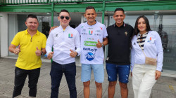 Llegaron de la Costa para ver al Once Caldas y a Dayro Moreno: otro viaje por tierra por el Blanco