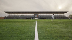 Así se verá el renovado estadio de fútbol en Caldas, avanzan las obras