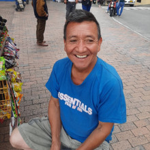 José Libardo Lozano (plaza de Bolívar)