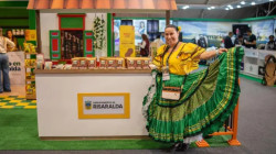 Así anuncian en diferentes partes del mundo la marca Hecho en Risaralda: su gobernador está de gira