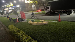 Esta ciudad del Eje Cafetero también la madrugó a la navidad: hay cierres viales por instalación de alumbrado