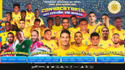 La lista de jugadores convocados de la Selección Colombia para amistosos ante a México y Canadá