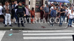 Presunto fletero lesionado por policía en Manizales provenía de Bogotá e intentaba asaltar a mensajero