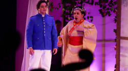 Alrededor de 100 artistas sobre el escenario del Teatro Los Fundadores le dieron vida la Obra Madama Butterfly