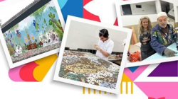 Rinde homenaje a las personas en condición de discapacidad con mural de Luis Guillermo Vallejo en Manizales