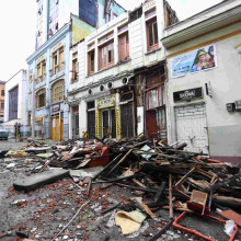 Se cae el cableado de internet en el Centro de Manizales