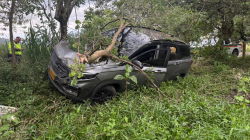 Camioneta cargada con 744 kilos de marihuana se accidentó en persecución de la Policía