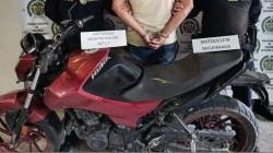 Iba por Manizales en una moto que figura como robada y tiene $6 millones en multas