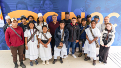 Jóvenes de la Sierra Nevada bajan para estudiar  y escogen reconocida institución de Caldas