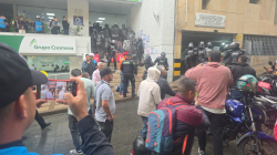 Manizales: repartidores bloquean vías y tuvieron confrontación con la Policía, se cayó negociación con Rappi