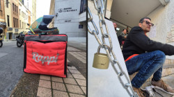 Manizales: protestas contra Rappi llegan a una mesa de diálogos, un repartidor pide estas mejoras a la empresa