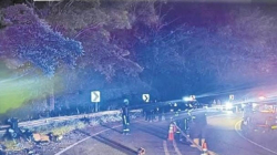 Conductor en aparente estado de embriaguez causó tragedia en vía del Eje Cafetero: mató a un motociclista 