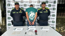 Detuvieron a presunto expendedor de estupefacientes y reincidente, en municipio del Oriente de Caldas