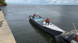 Armada incauta 2,3 toneladas de cocaína, avaluadas en 24 millones de dólares, que iban en una lancha rápida