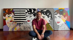 El arte del manizaleño Bruno Ángel salta de Manizales a Europa: expondrá en varios países de Europa