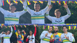 Caldas barrió en el Campeonato Nacional de Down Hill en La Unión (Valle del Cauca)