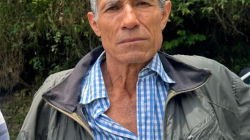 Eduardo Valencia, agricultor de la vereda Campoalegre (Anserma)