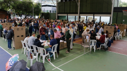 Atacan con un dron un puesto de votación en el centro de Colombia tras cierre de comicios