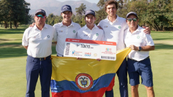 3 títulos para Samuel González y 1 para Tomás Restrepo en el Sudamericano Juvenil de Golf en Santiago de Chile