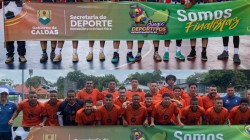 Victoria se quedó con los cupos en fútbol y baloncesto Juegos Departamentales en Caldas