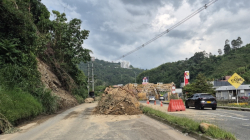 Manizales: habilitan paso en la vía Panamericana; sigue monitoreo constante, en el día hubo paso intermitente