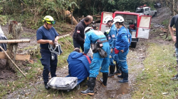 José Alfredo desapareció en Pensilvania y cuerpos de socorro lo encontraron con vida, cerca de un río