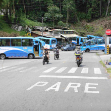 Piden señalización en la via a Villapilar