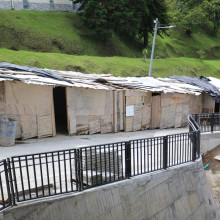 Comunidad de Fátima pide el retiro de estas casetas