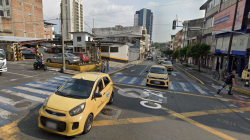 Se pasó un semáforo en rojo y cuando le iban a hacer comparendo, disparó contra un agente: lo capturaron