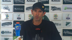 Curiosa queja del técnico de Deportivo Pereira tras perder ante Cali: “Esto no puede ser una rueda de prensa”