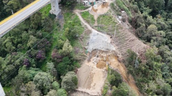 Eje Cafetero: avanza construcción del puente Perales, obra clave en la vía entre Quindío y Tolima