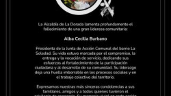 En el oriente de Caldas lamentan la muerte de la presidenta de la Junta de Acción Comunal de reconocido barrio
