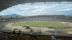 Así se ve el estadio de Pereira después de casi 4 meses de obras: pedirían prórroga para entregarlo en julio 