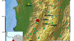 Temblor se sintió en el Eje Cafetero: sismo de 4.7 con epicentro en el Valle del Cauca