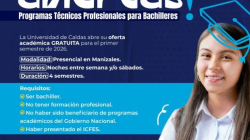 Oportunidad de estudio en la Universidad de Caldas: son 350 cupos y es gratis, vea los programas