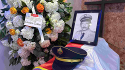 Sentido adiós para Tarzán, el bombero de Manizales que murió a sus casi 100 años