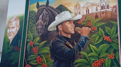 Con un mural rinden tributo a Yeison Jiménez: buscan colaboración para su financiación