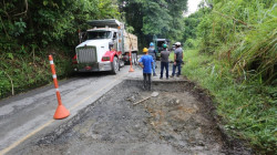 Avanzan obras vía a Santágueda, a partir de la próxima semana se efectuarán varios cierres de lunes a viernes