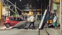 Conductor marca grado 3 de alcoholemia tras accidente en Manizales, chocó contra poste: multa de $30 millones