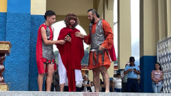 Fotos: la Semana Santa en vivo en este municipio de Caldas cautiva a propios y visitantes